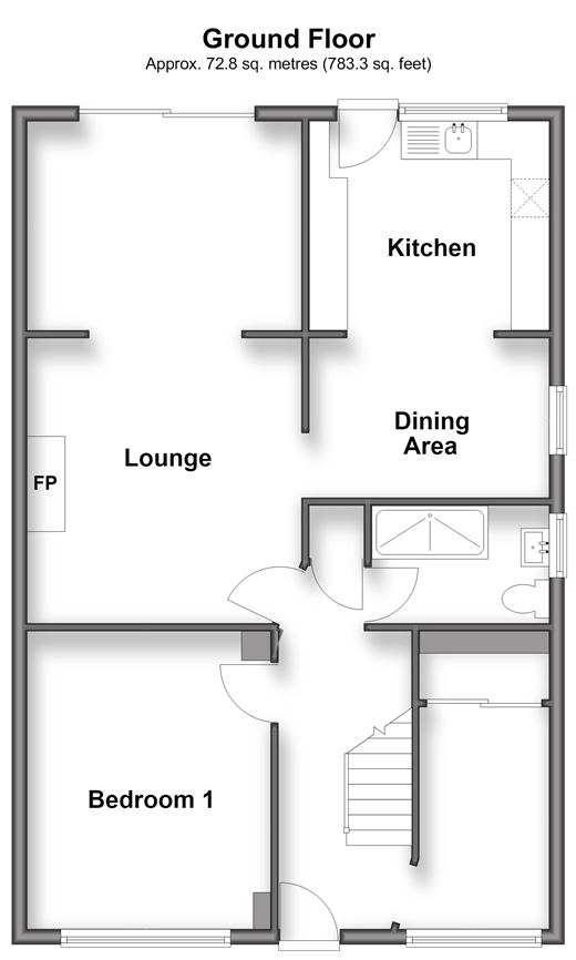 Toddington Crescent Bluebell Hill Village, Chatham floorplan