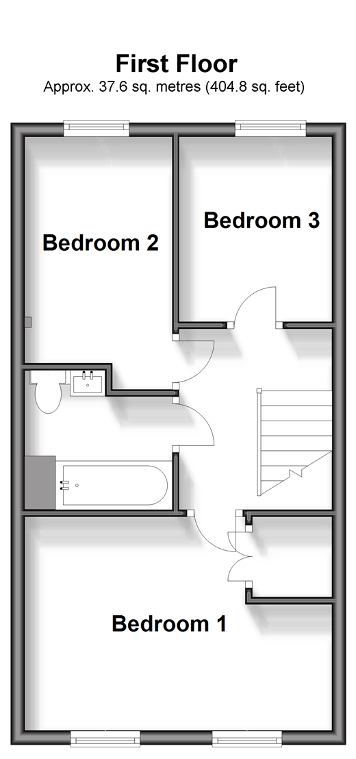 3 bed terraced house for sale in Church Field, Snodland, Kent ME6