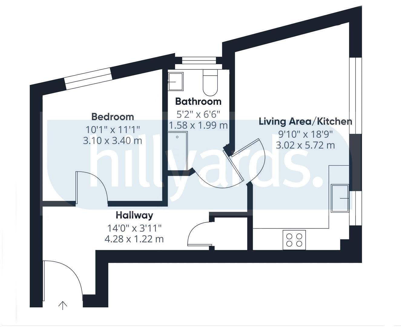 14, Kerr Place, Aylesbury floorplan