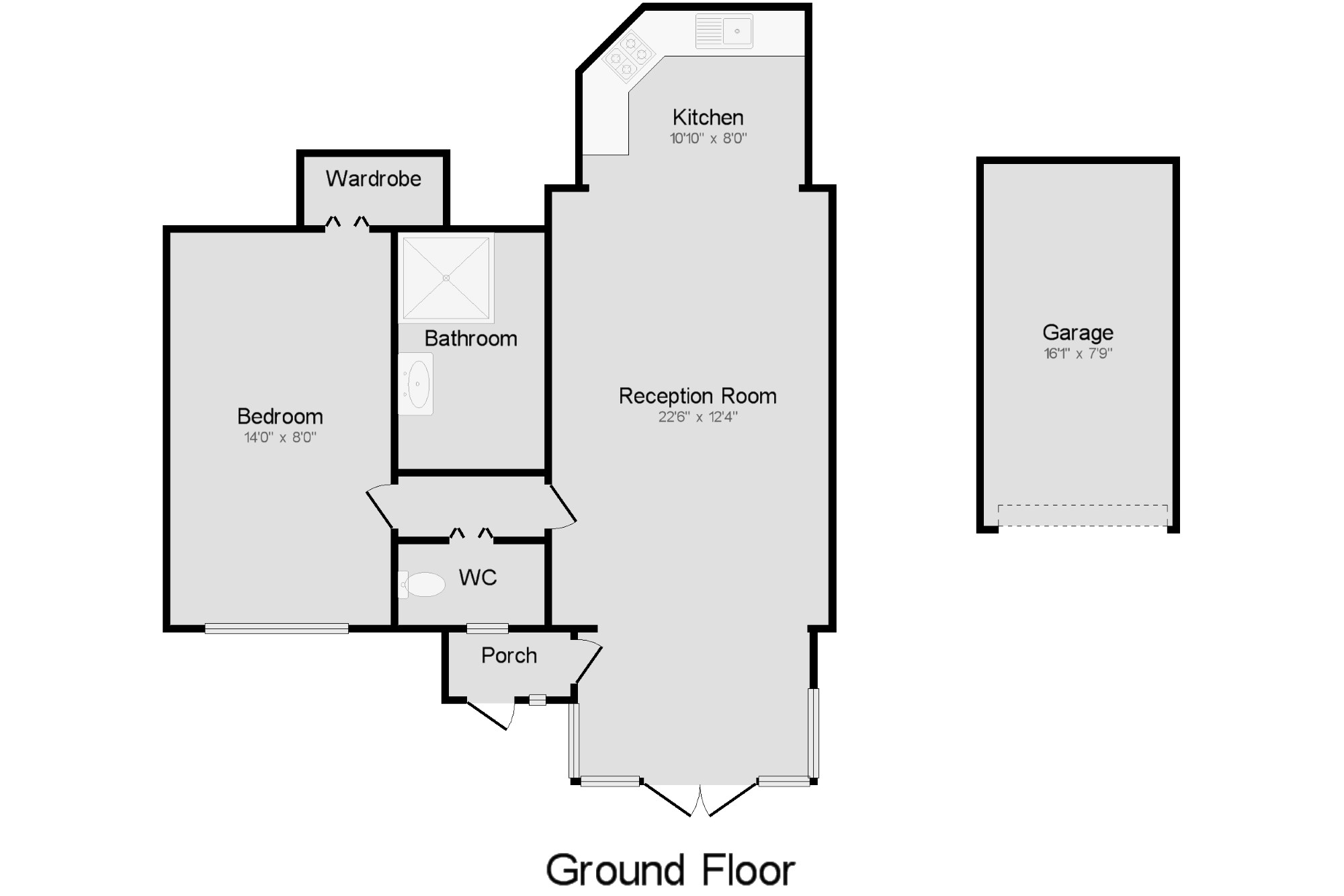 1 Bedrooms Maisonette for sale in Hogs Back, Farnham, Surrey GU10