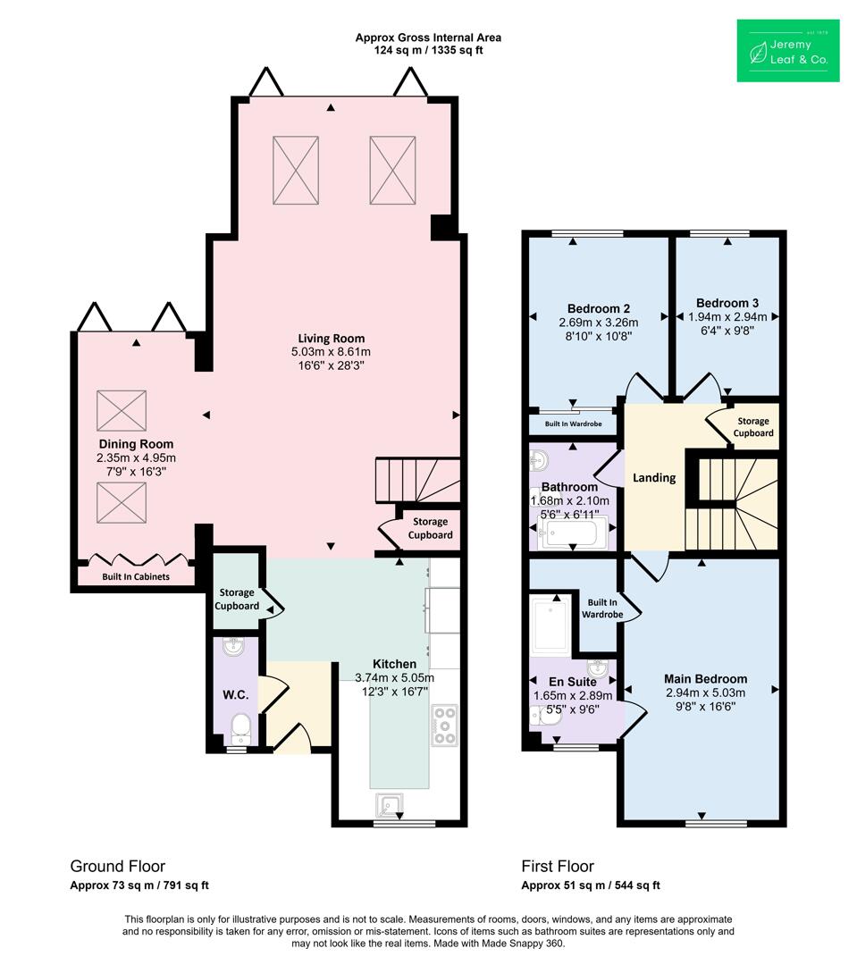 23, Osier Crescent, London floorplan