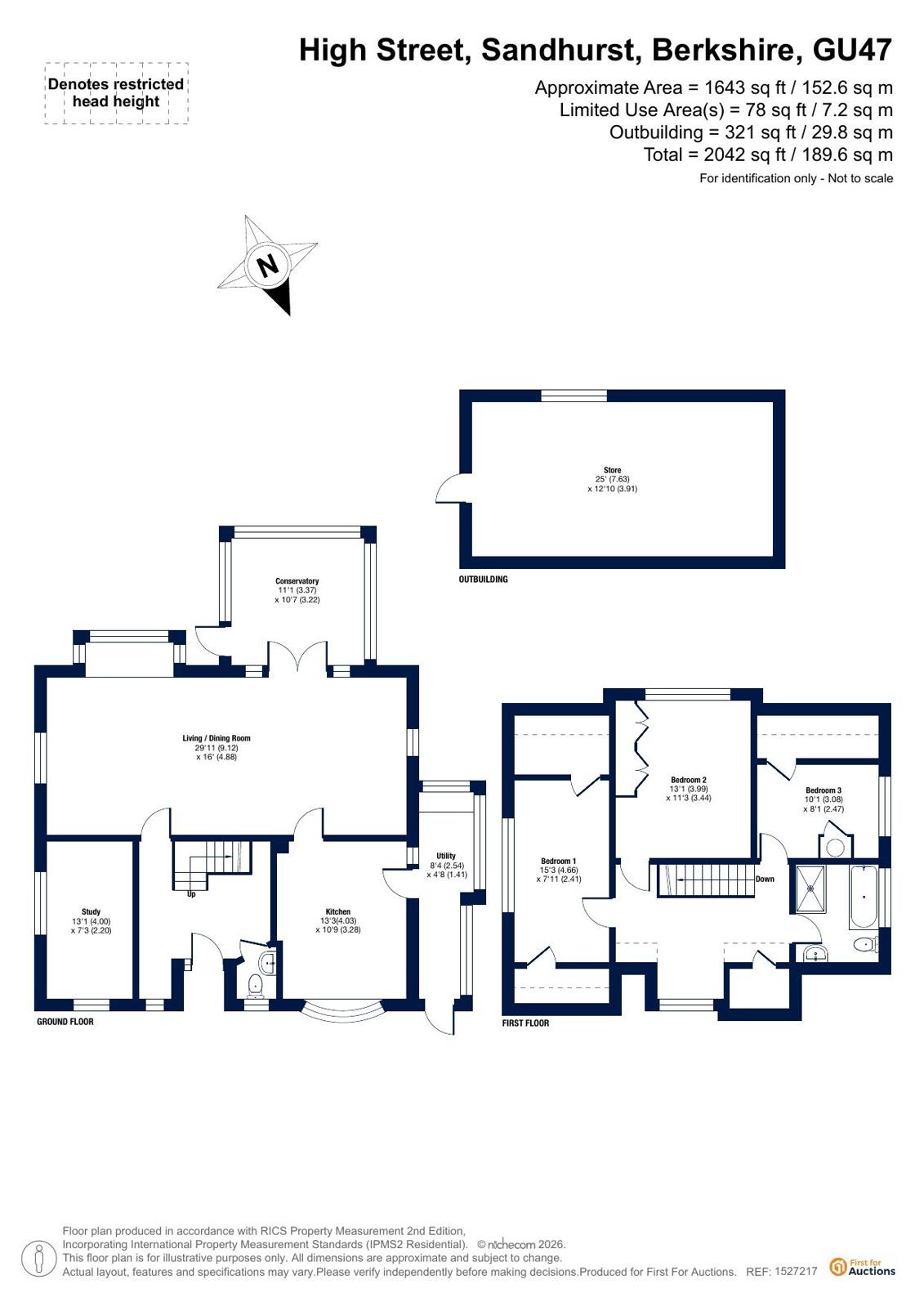 32, High Street, Berkshire floorplan