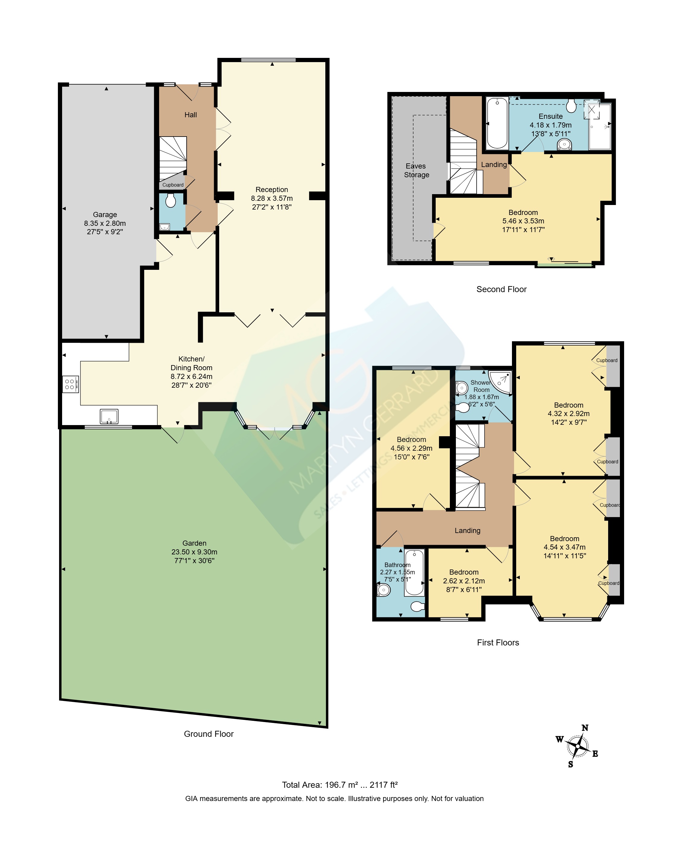 109, Abbots Gardens, London floorplan
