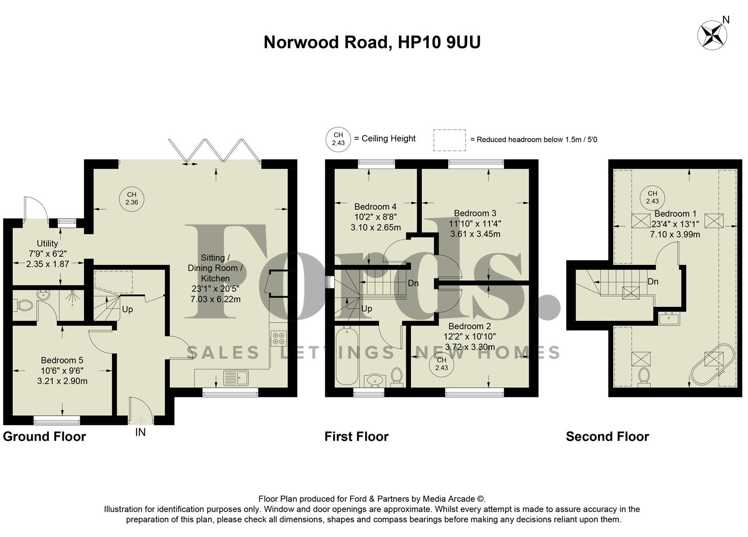 The Warren, Norwood Road, High Wycombe floorplan