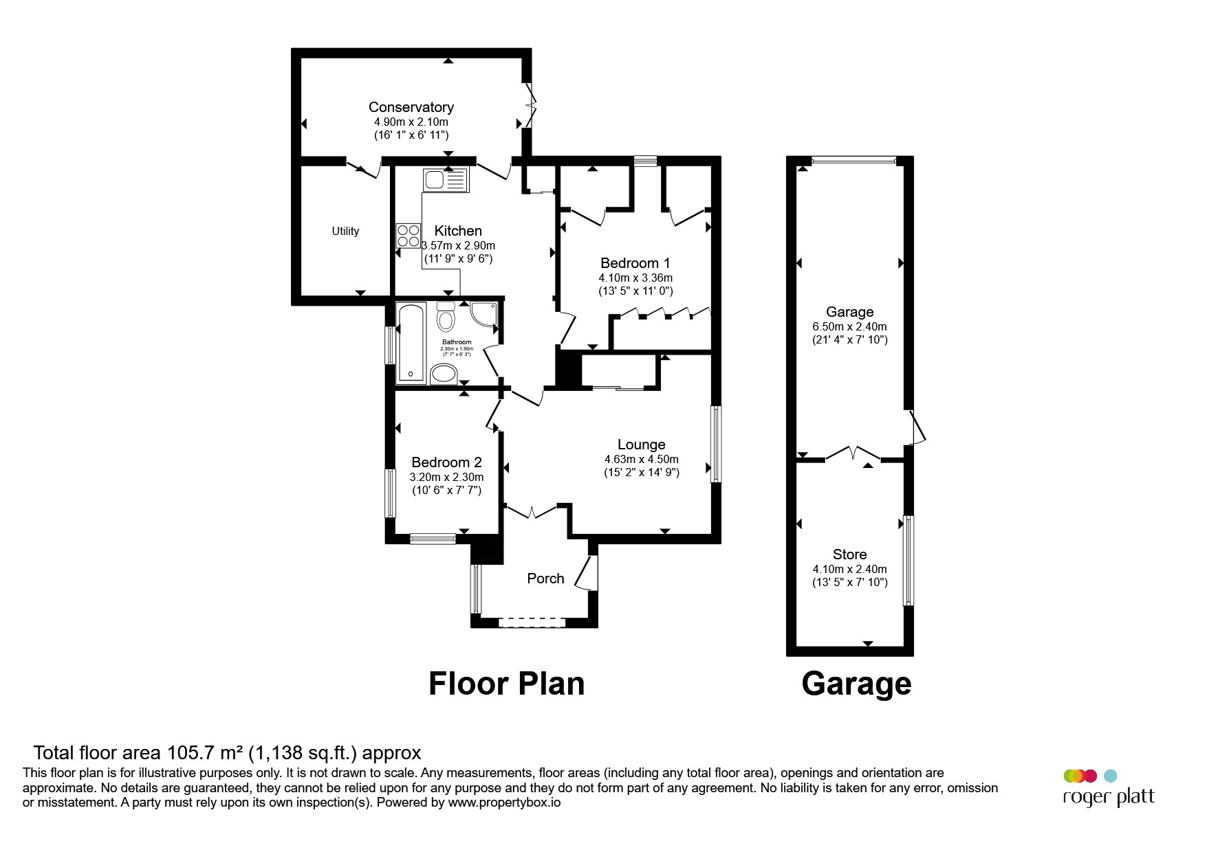 1, Harkness Road, Burnham Village floorplan