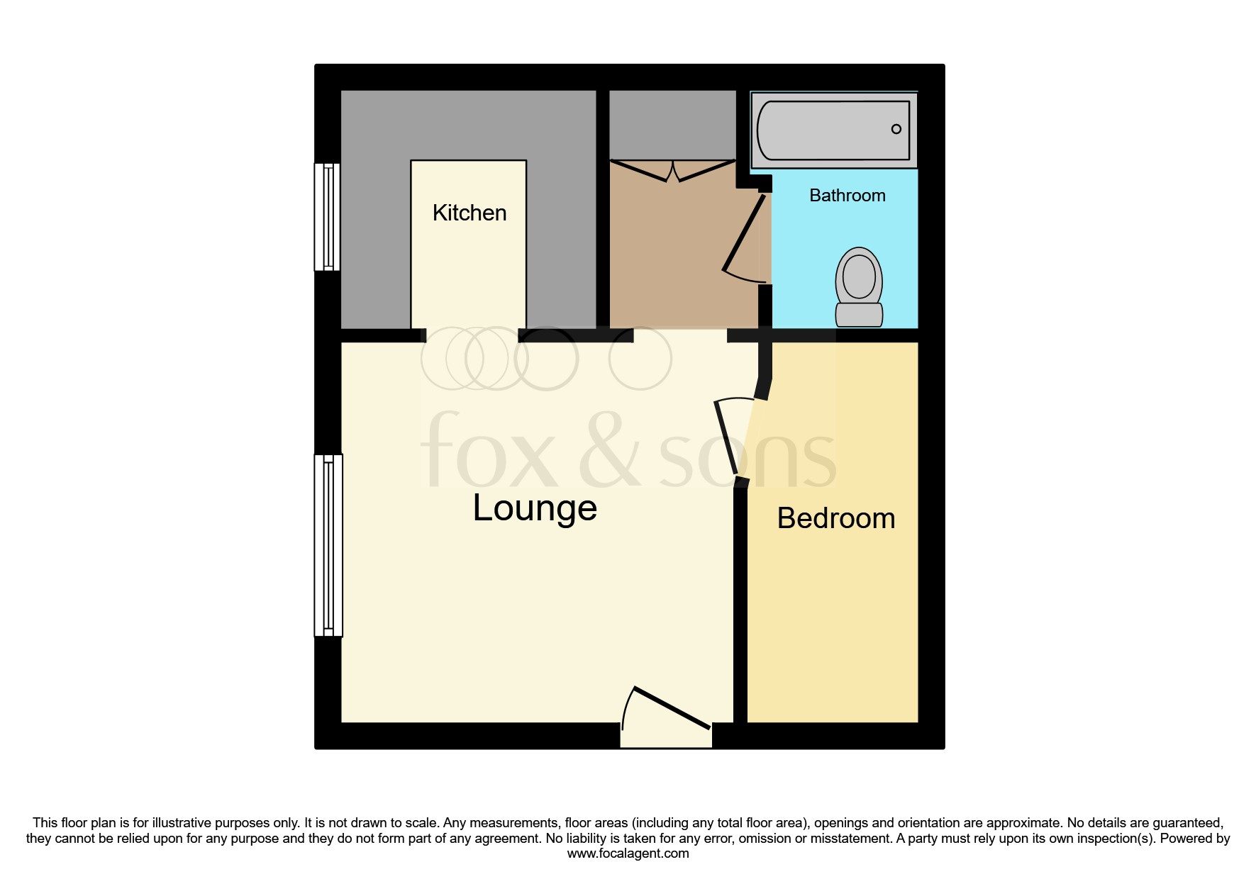 57, Bicknell Gardens, Yeovil floorplan