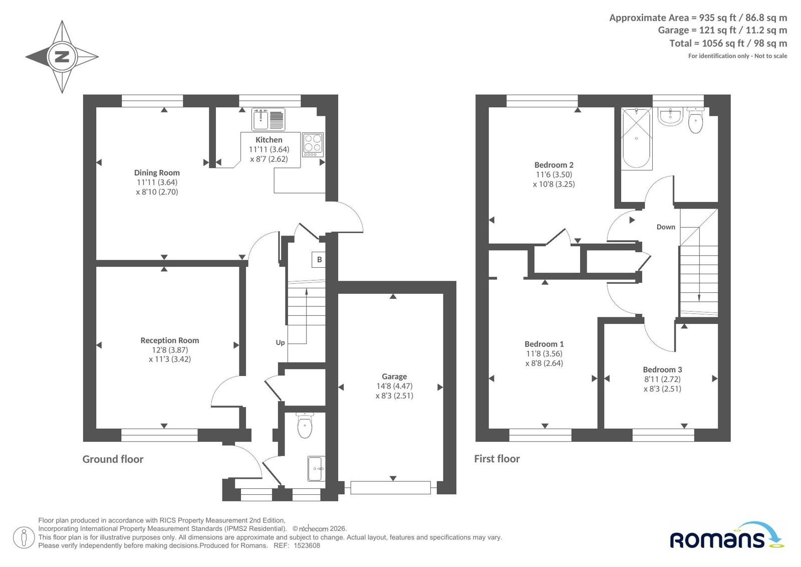 91, Edinburgh Road, Berkshire floorplan