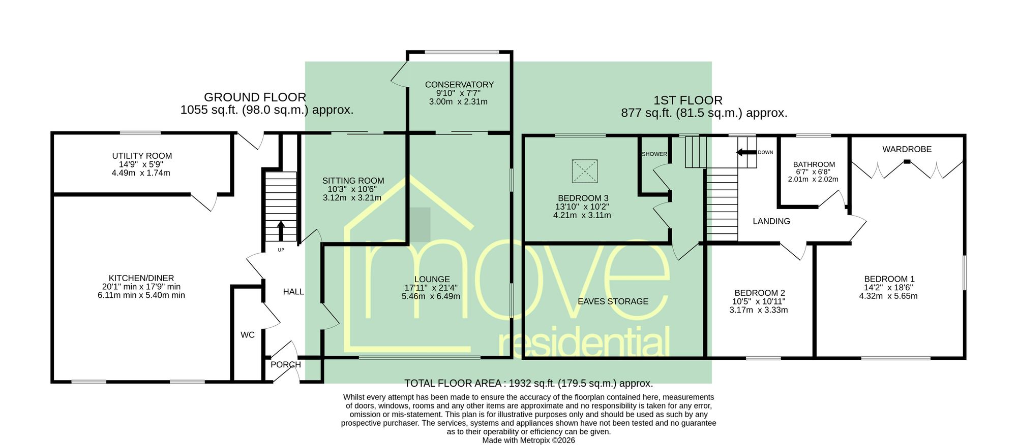 12 Redstone Drive, Wirral floorplan