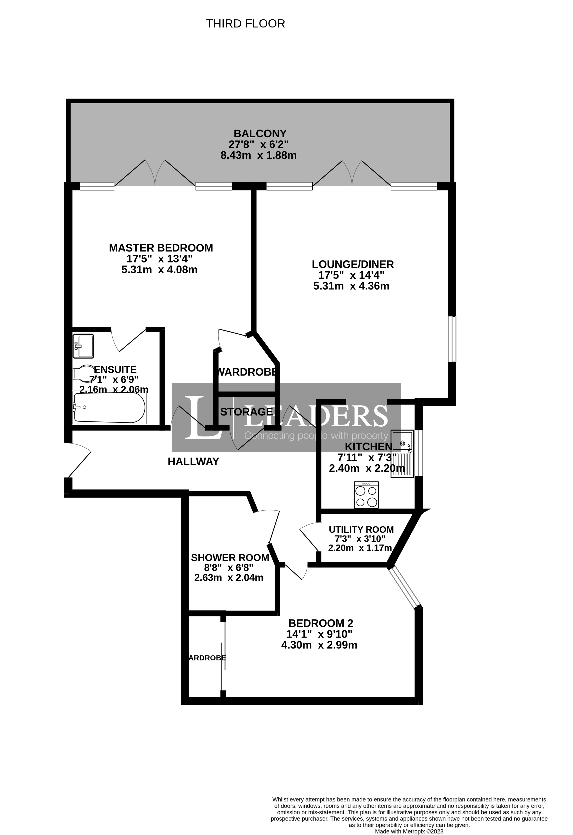 Hamilton Gardens, Felixstowe, Suffolk IP11, 2 bedroom flat for sale