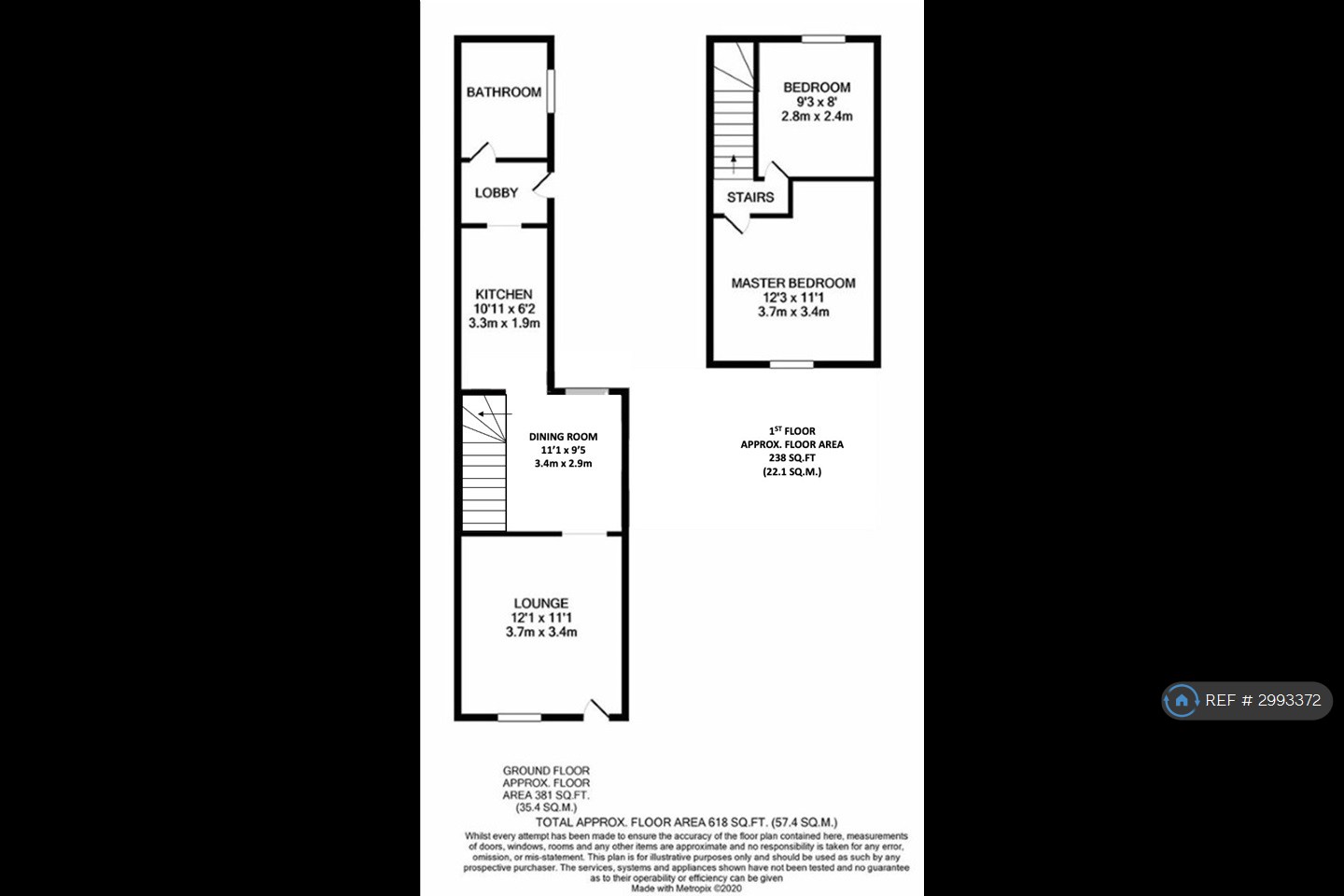 Stamford Street East, York floorplan