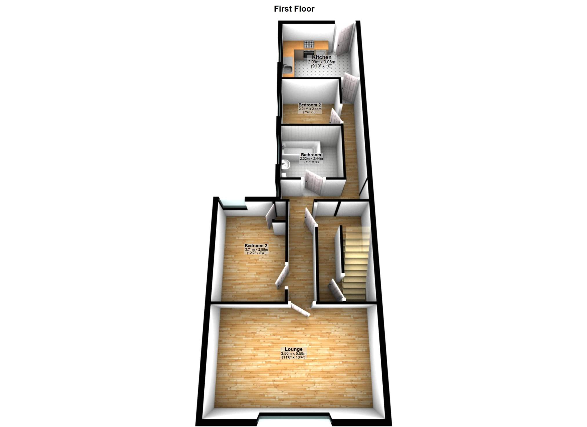23, Carlton Terrace, Swansea floorplan