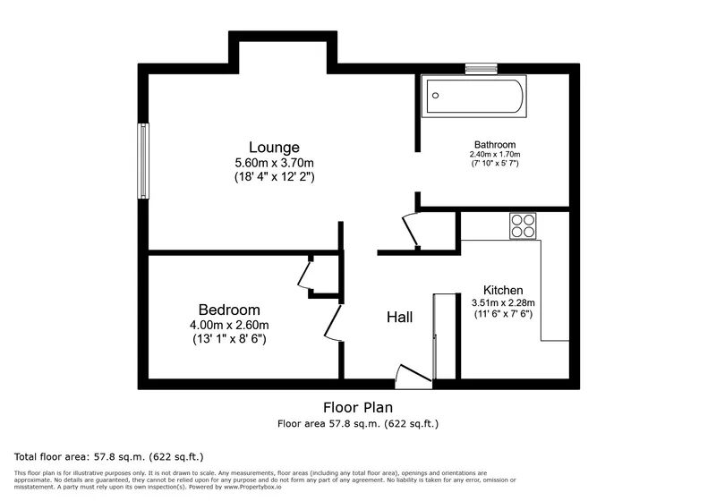 41, Hometeign House Salisbury Road, Newton Abbot floorplan