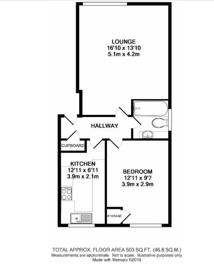 196D, Fairview Avenue, Wigmore floorplan