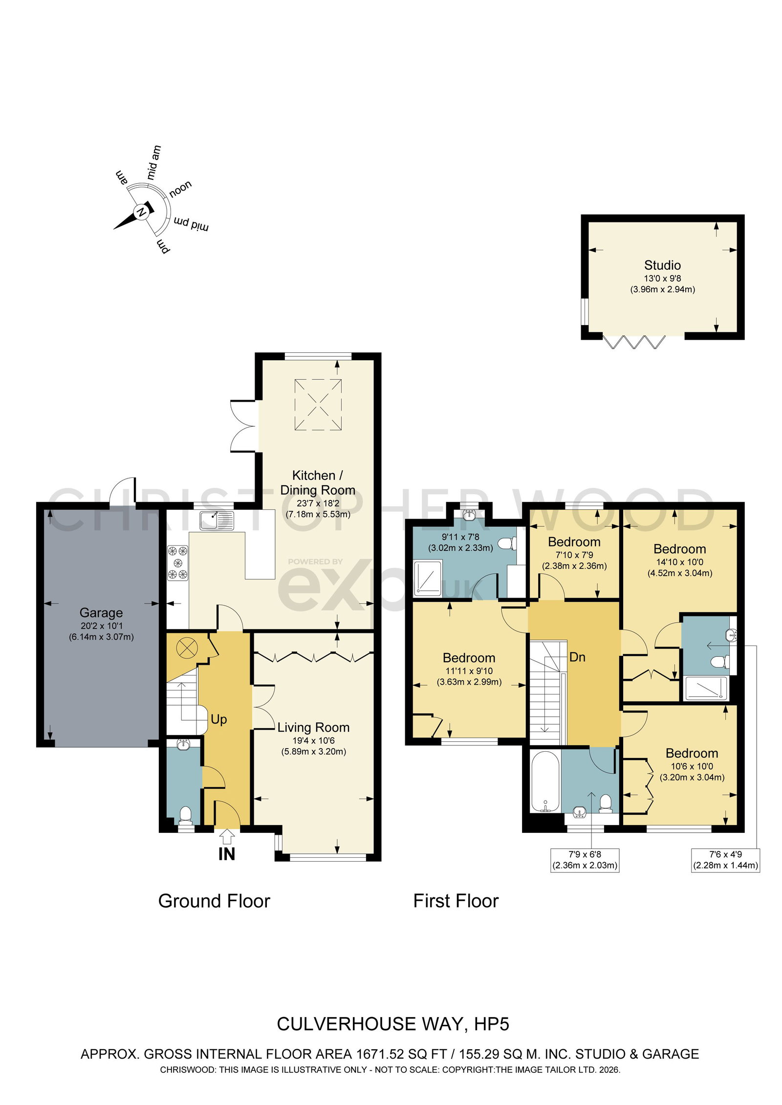 30, Culverhouse Way, Chesham floorplan