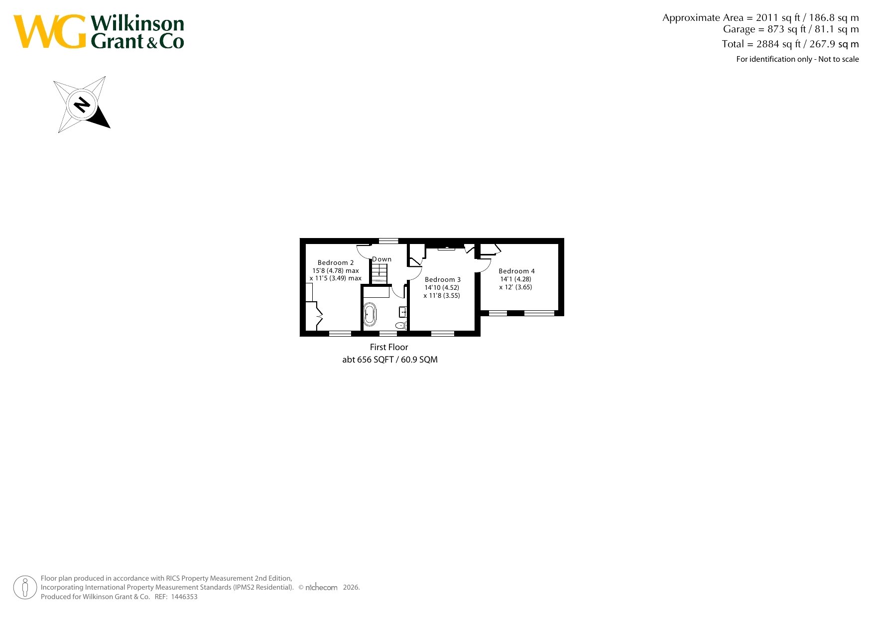Meads,, Dinneford Street, Thorverton floorplan