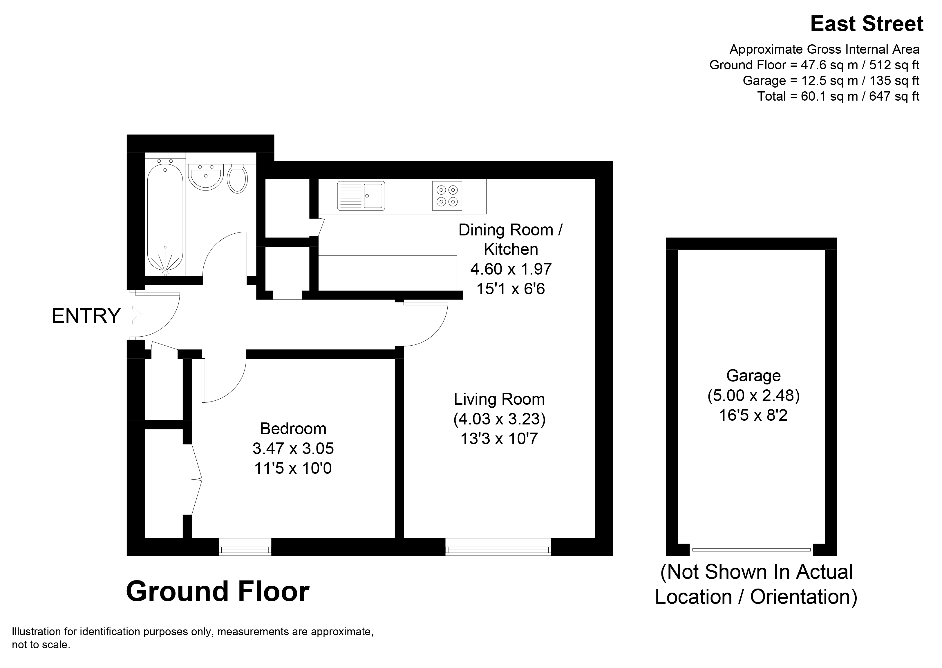 8, Waterloo House, Worcester floorplan