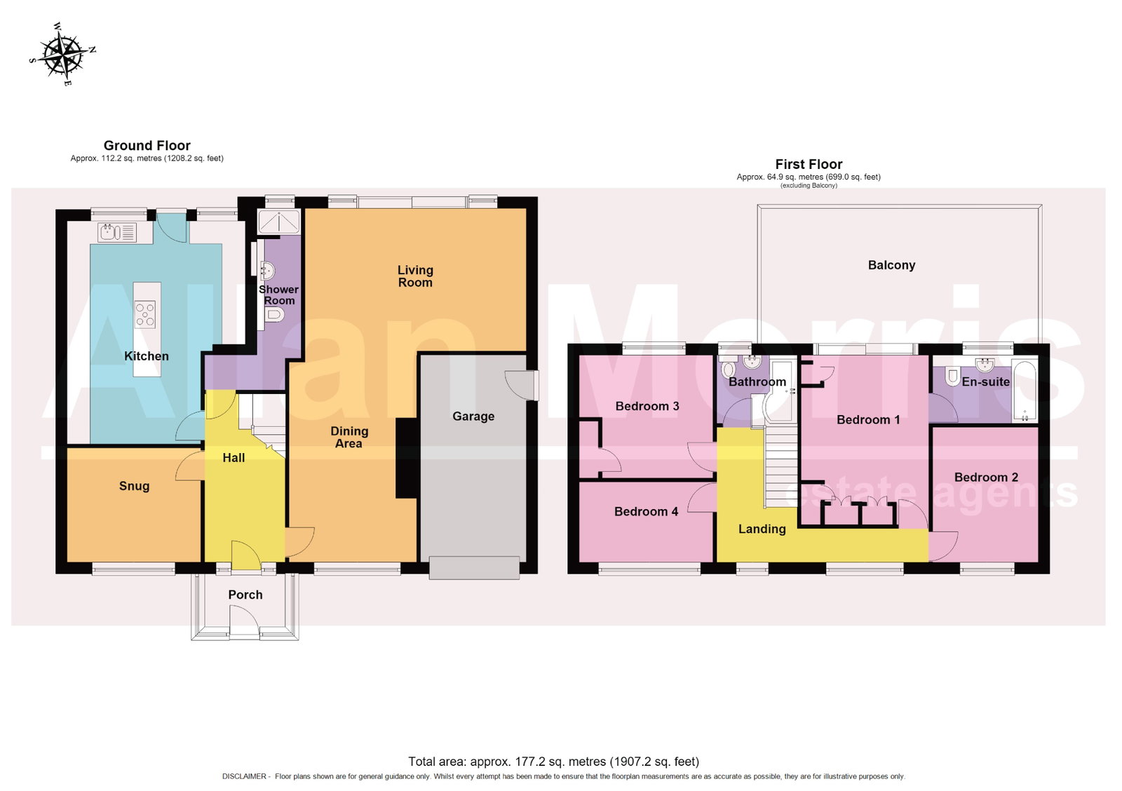 42, Silverdale Avenue, Worcester floorplan