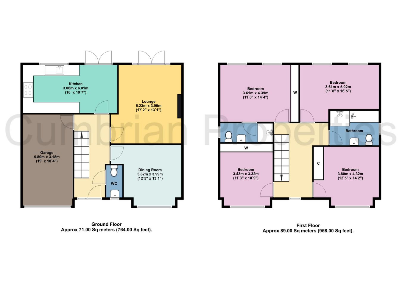 5, Gladwin Drive, Carlisle floorplan