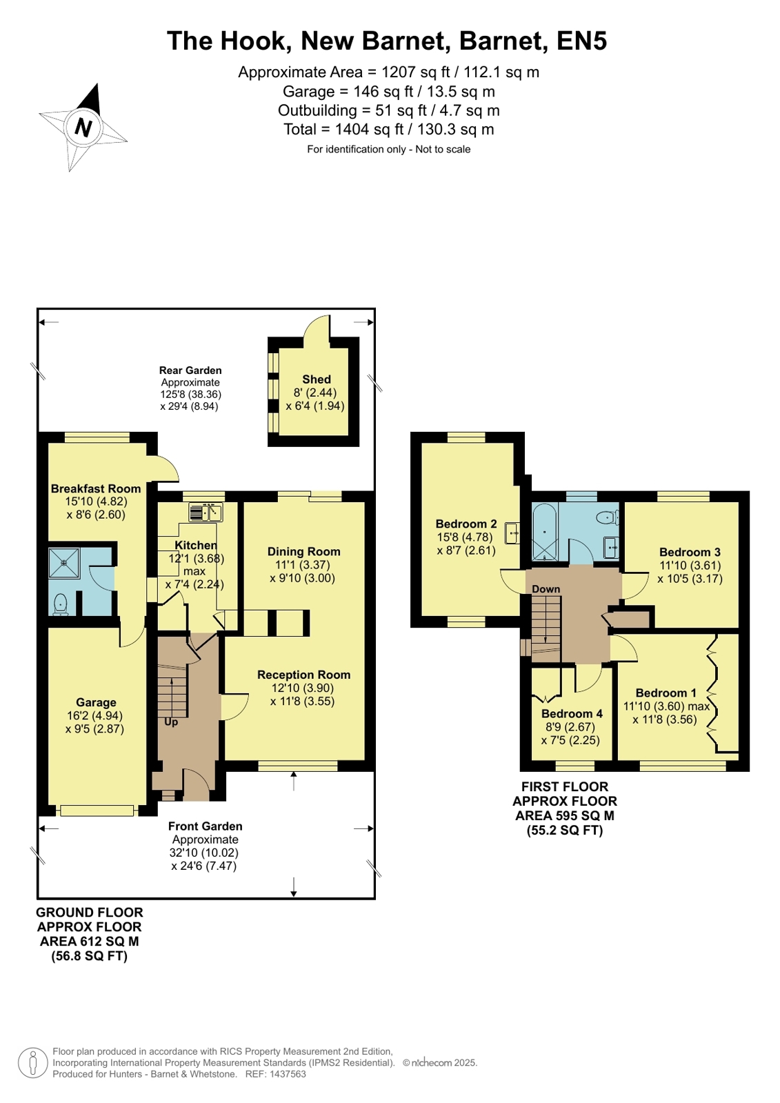 27, The Hook, Barnet floorplan