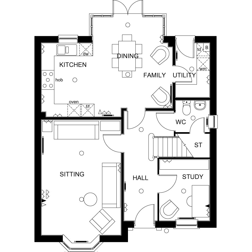 4 Bedrooms Detached house for sale in 