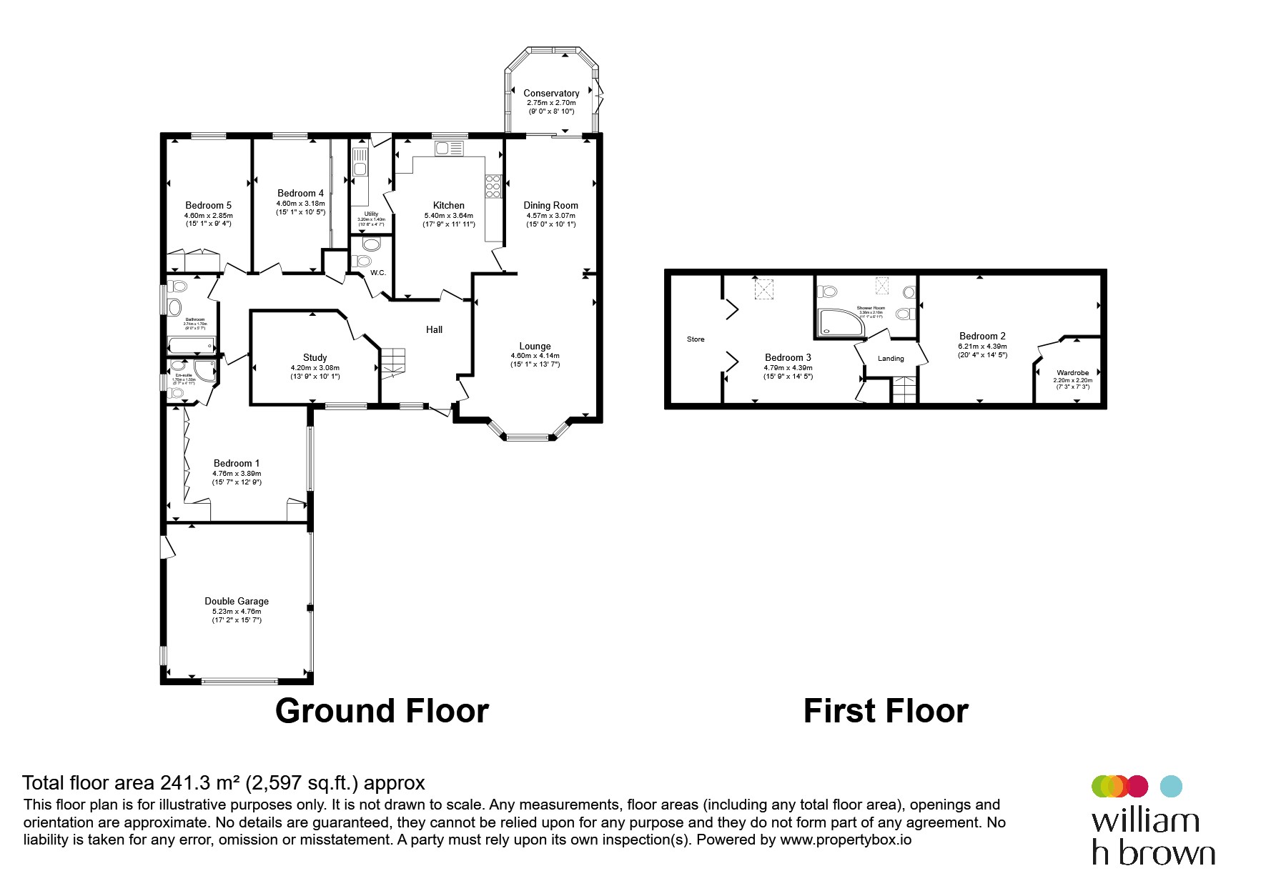 The Spinney, South Heath Lane, Grantham floorplan