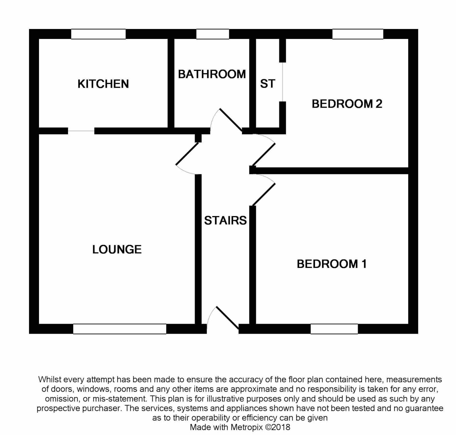 2 Bedrooms Flat for sale in 93 Cleuch Drive, Alva, Clackmannanshire 5Ny, UK FK12