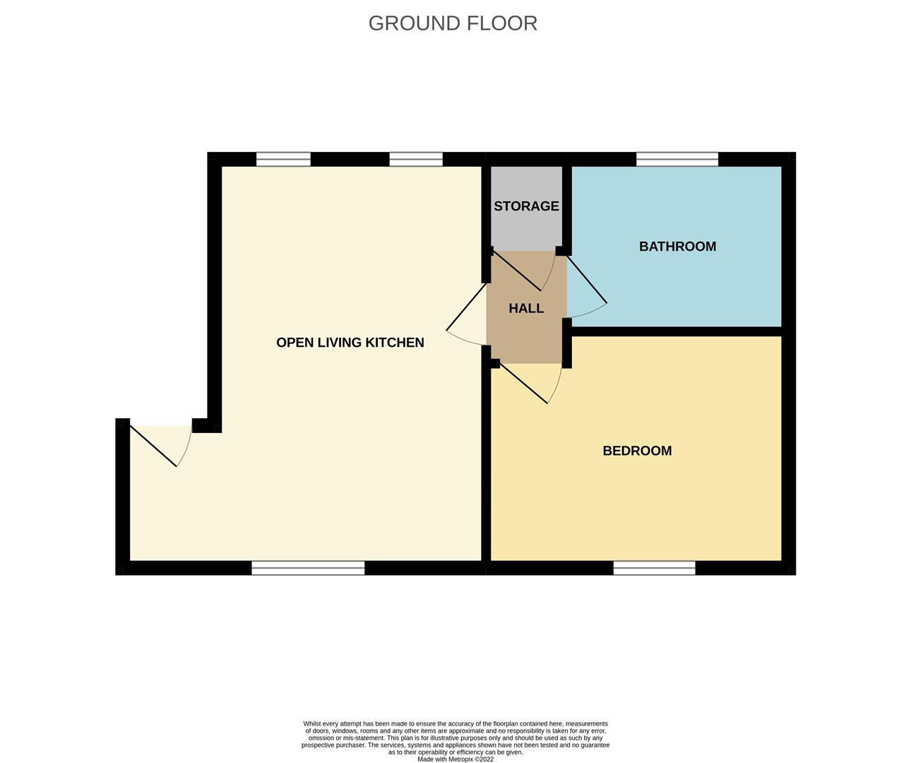 26a, William Street Flat 6, Loughborough floorplan