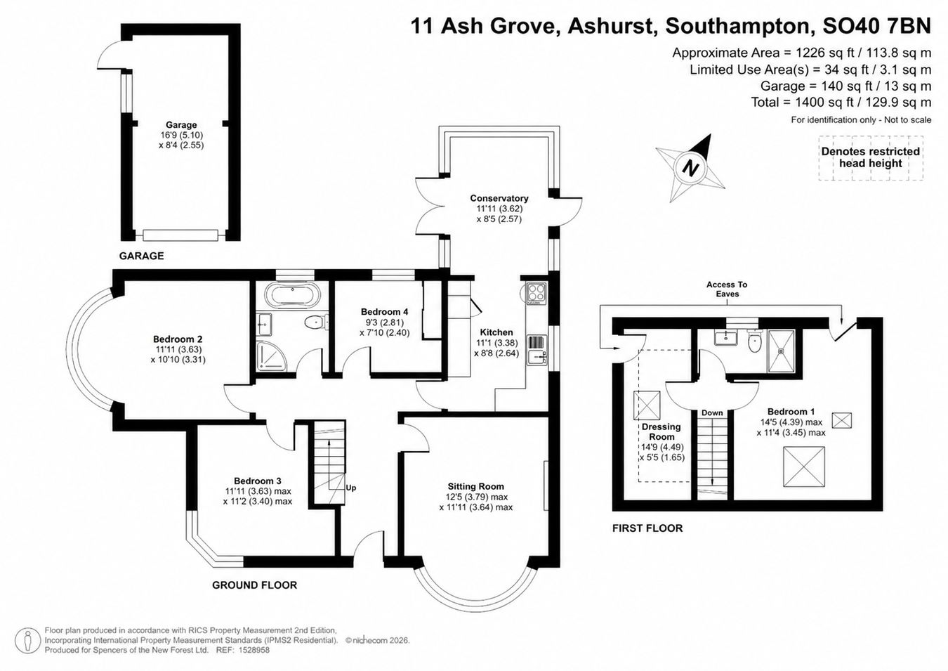 Ash Grove, Southampton floorplan