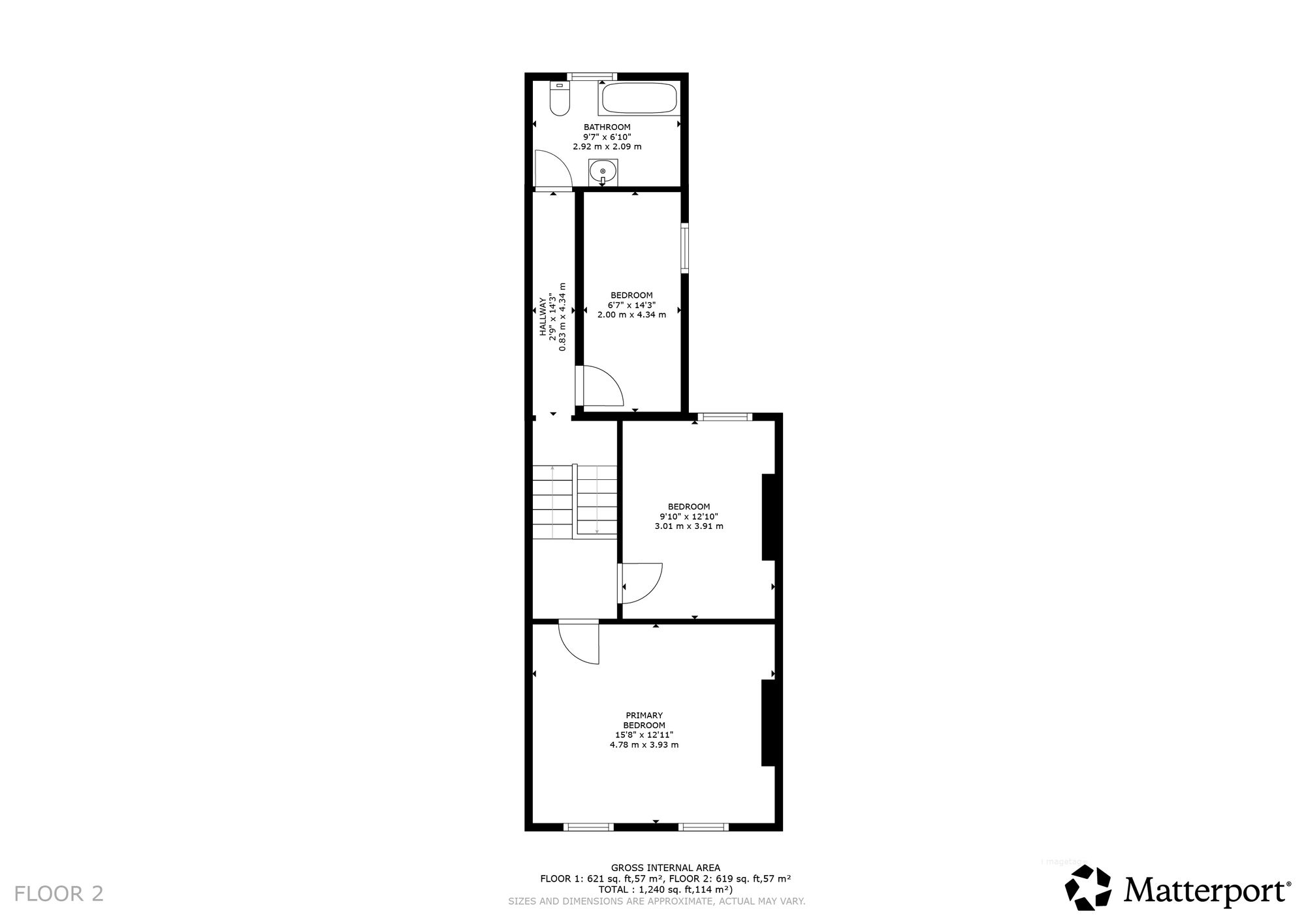 9 Ferrers Road, London floorplan