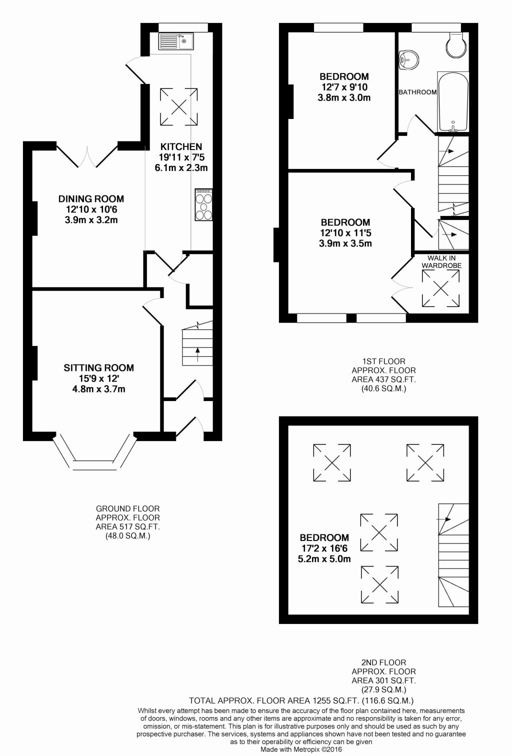 3 Bedrooms  to rent in Wolseley Road, Bishopston, Bristol BS7