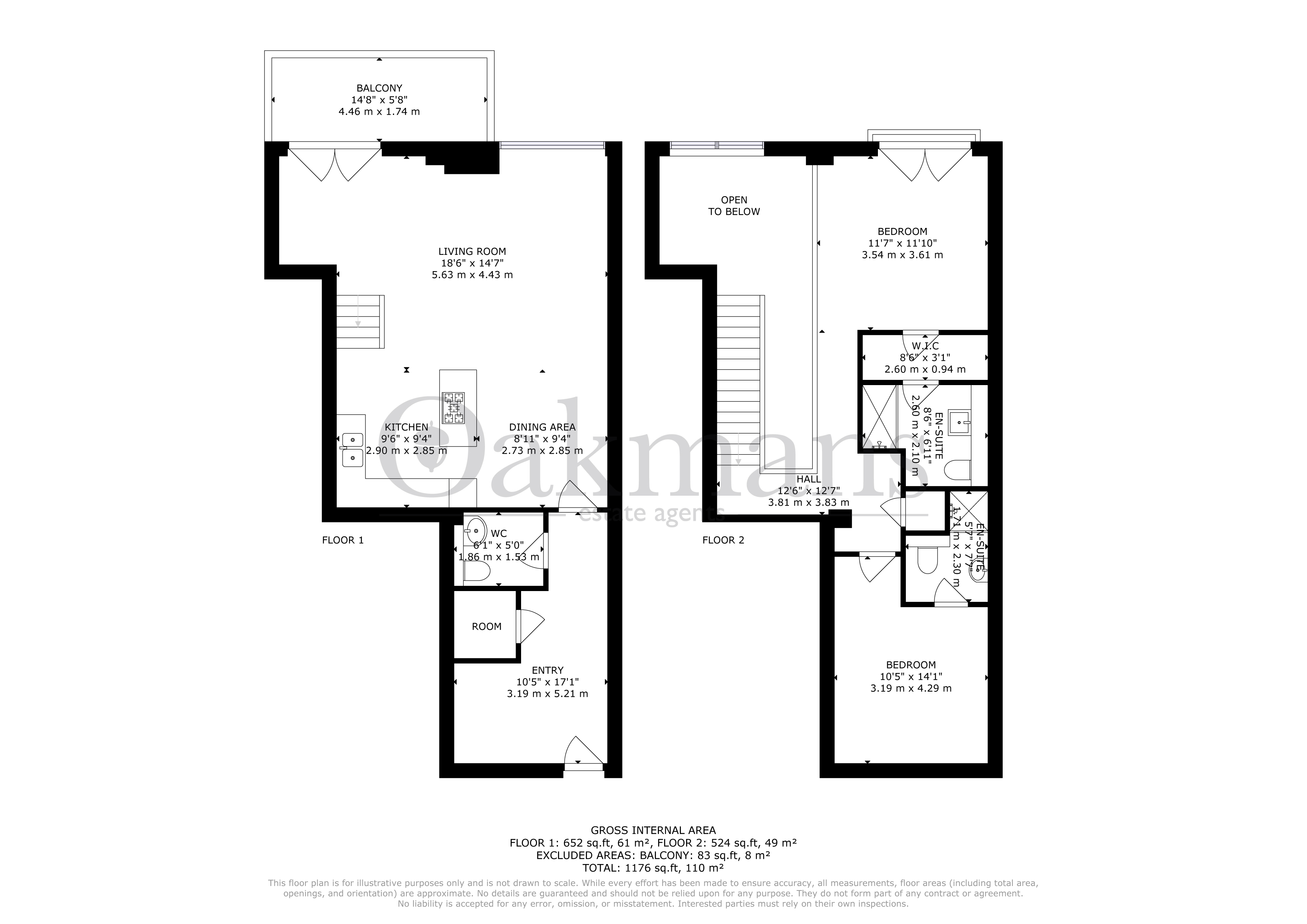 FLAT 202, BIRMINGHAM floorplan
