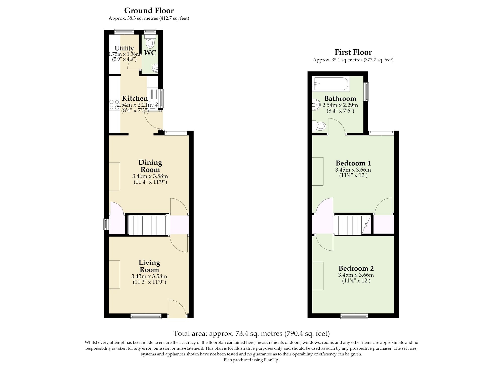 102 Norwich Road, Dereham floorplan