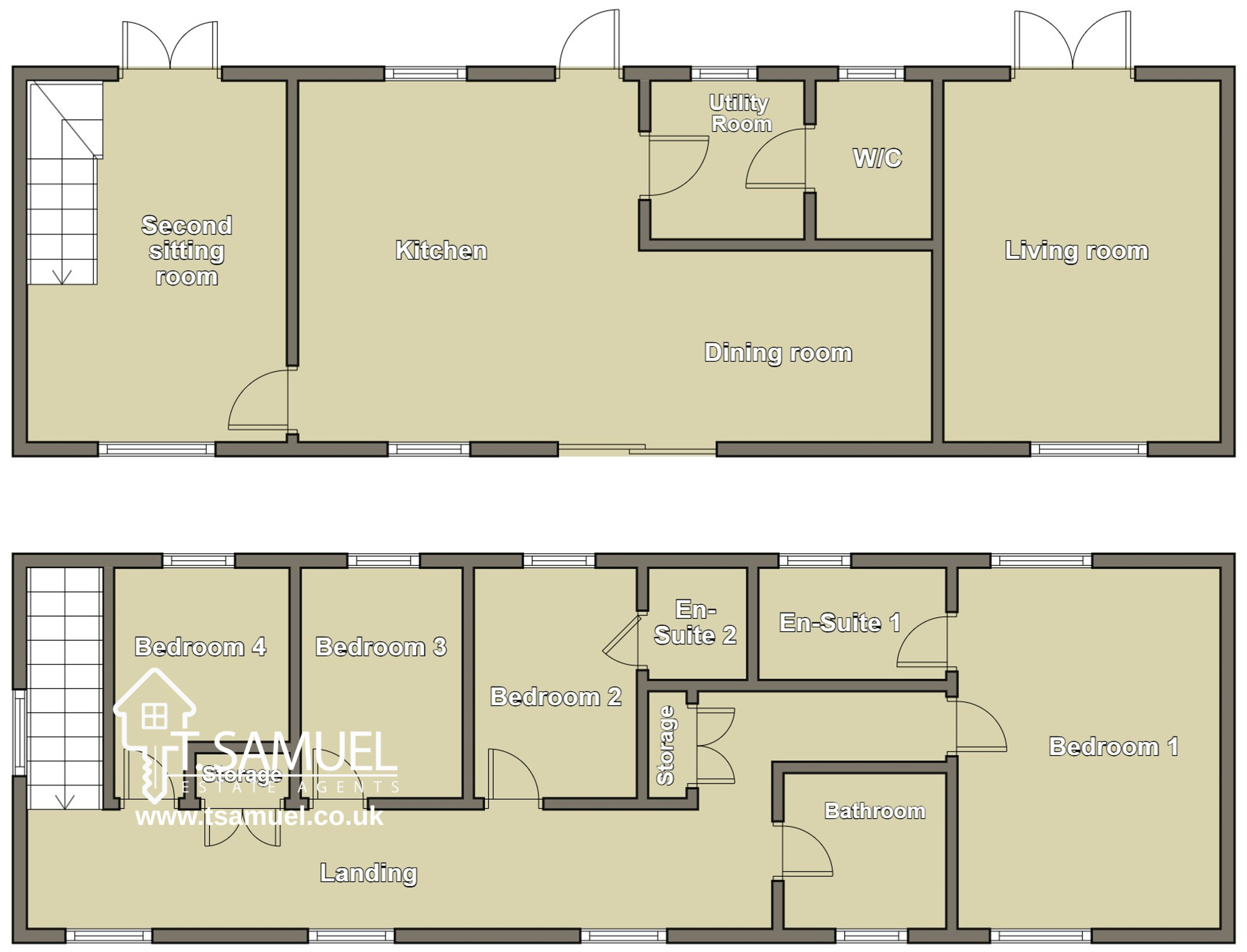 The Barn at Lan Farm, Mountain Ash floorplan