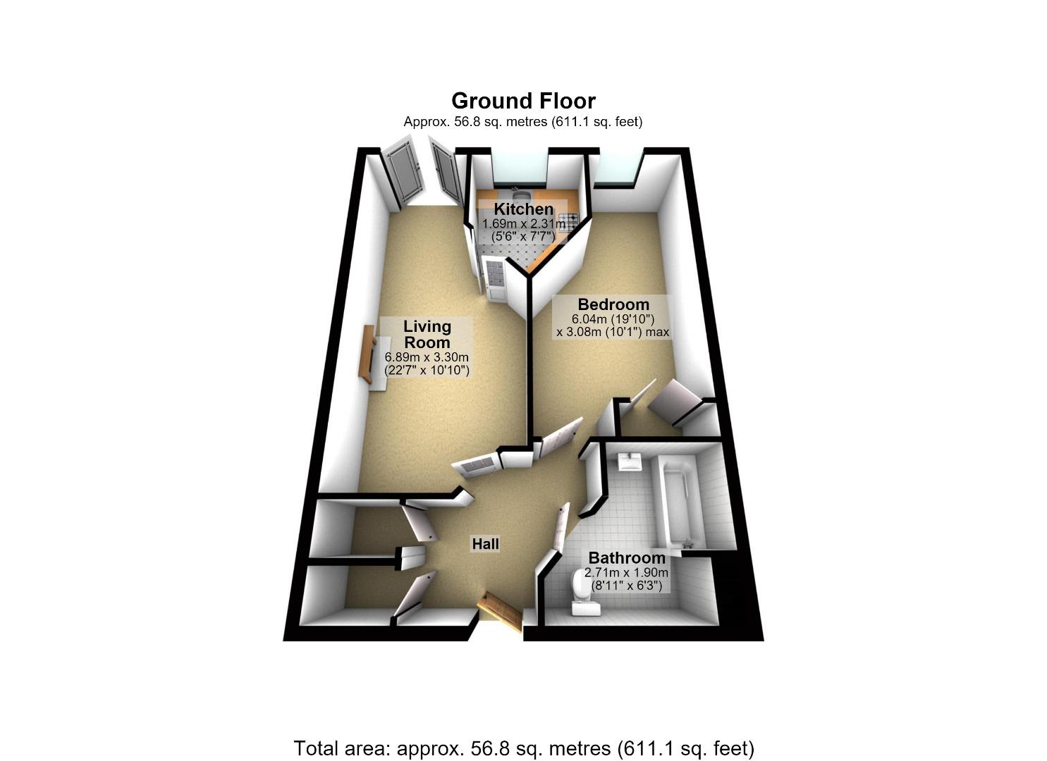 8, Saxon Court, Bicester floorplan