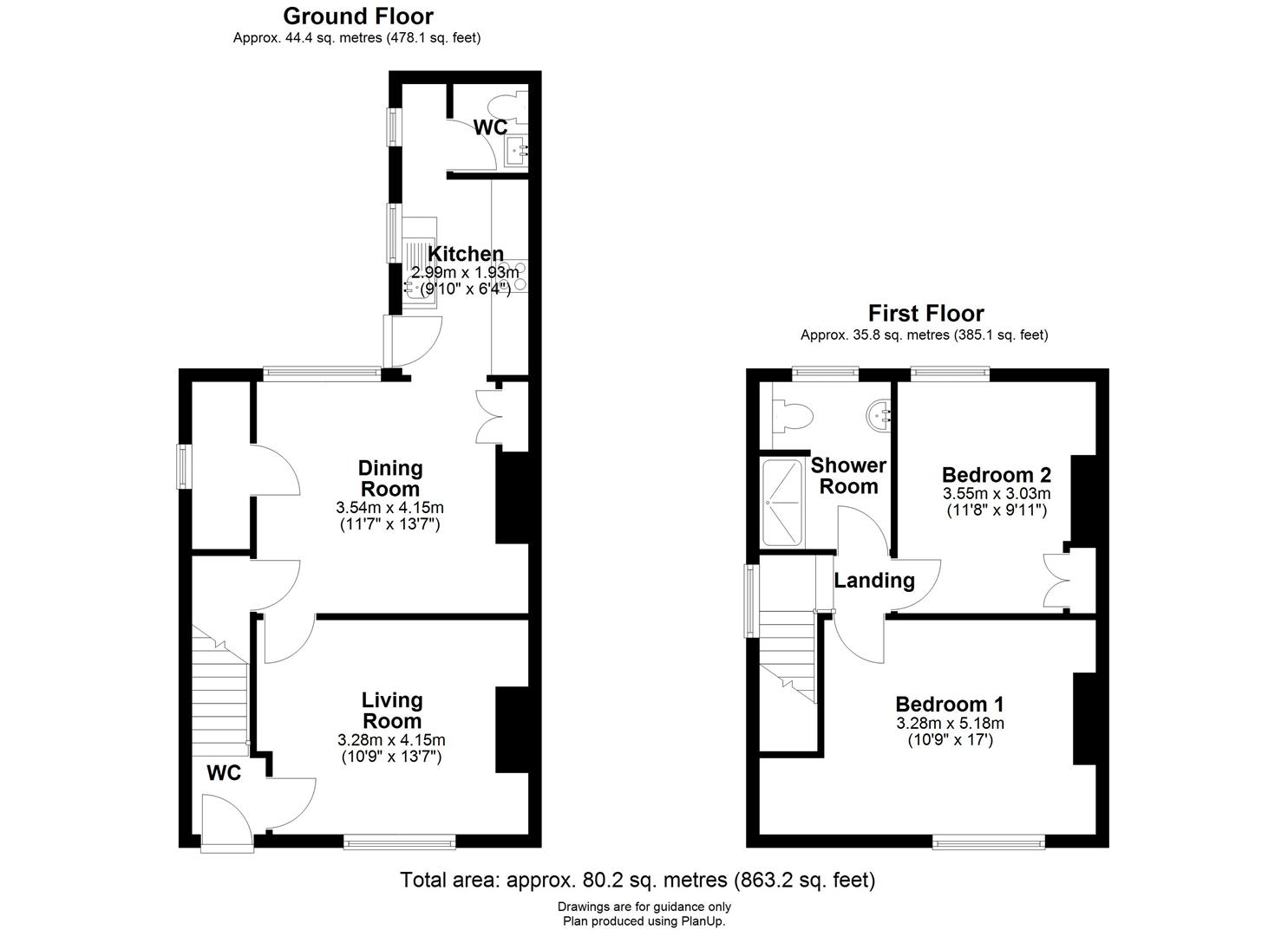 20, Green Bank Road, Cambridge floorplan