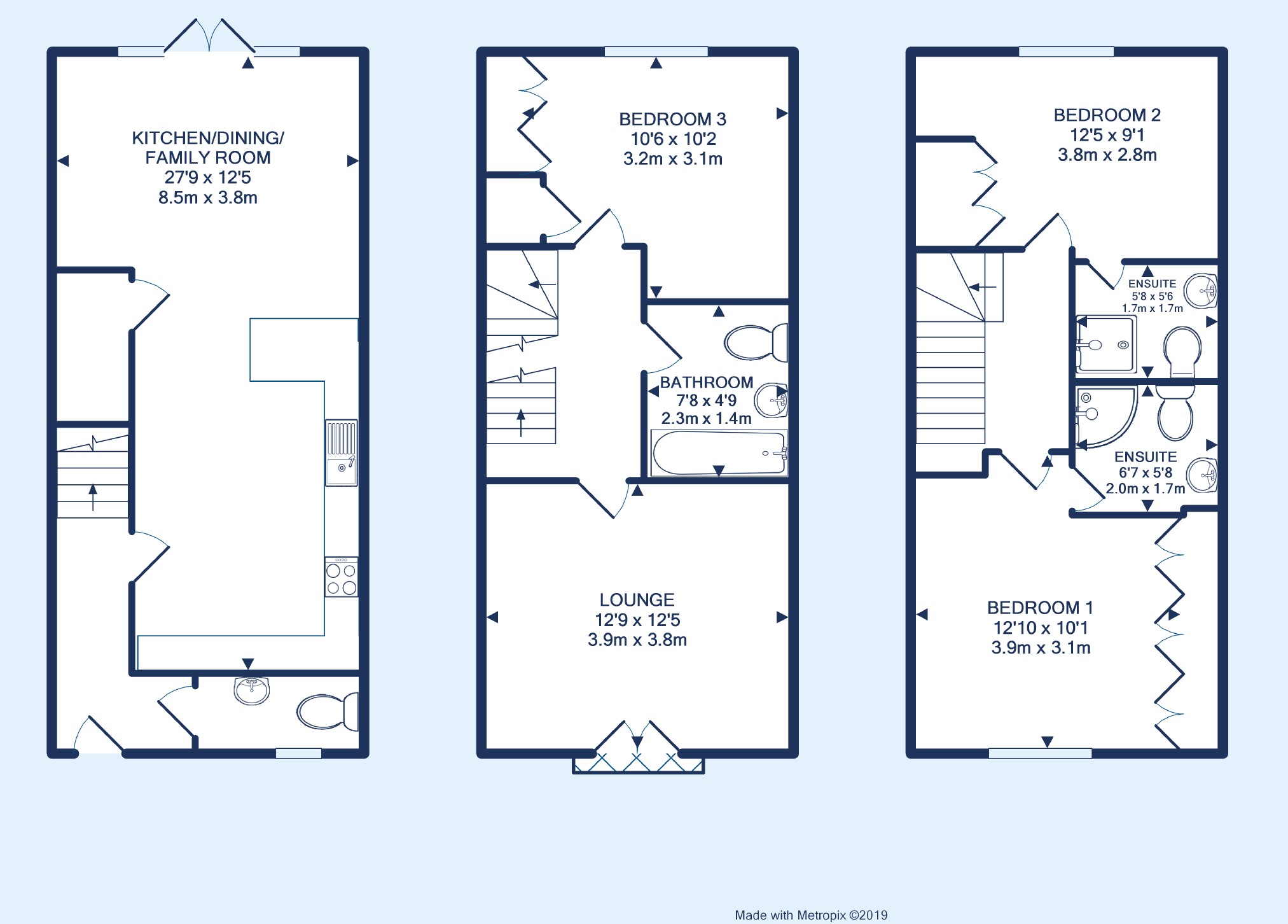 3 Bedrooms Terraced house for sale in Sevastopol Road, Horfield, Bristol BS7