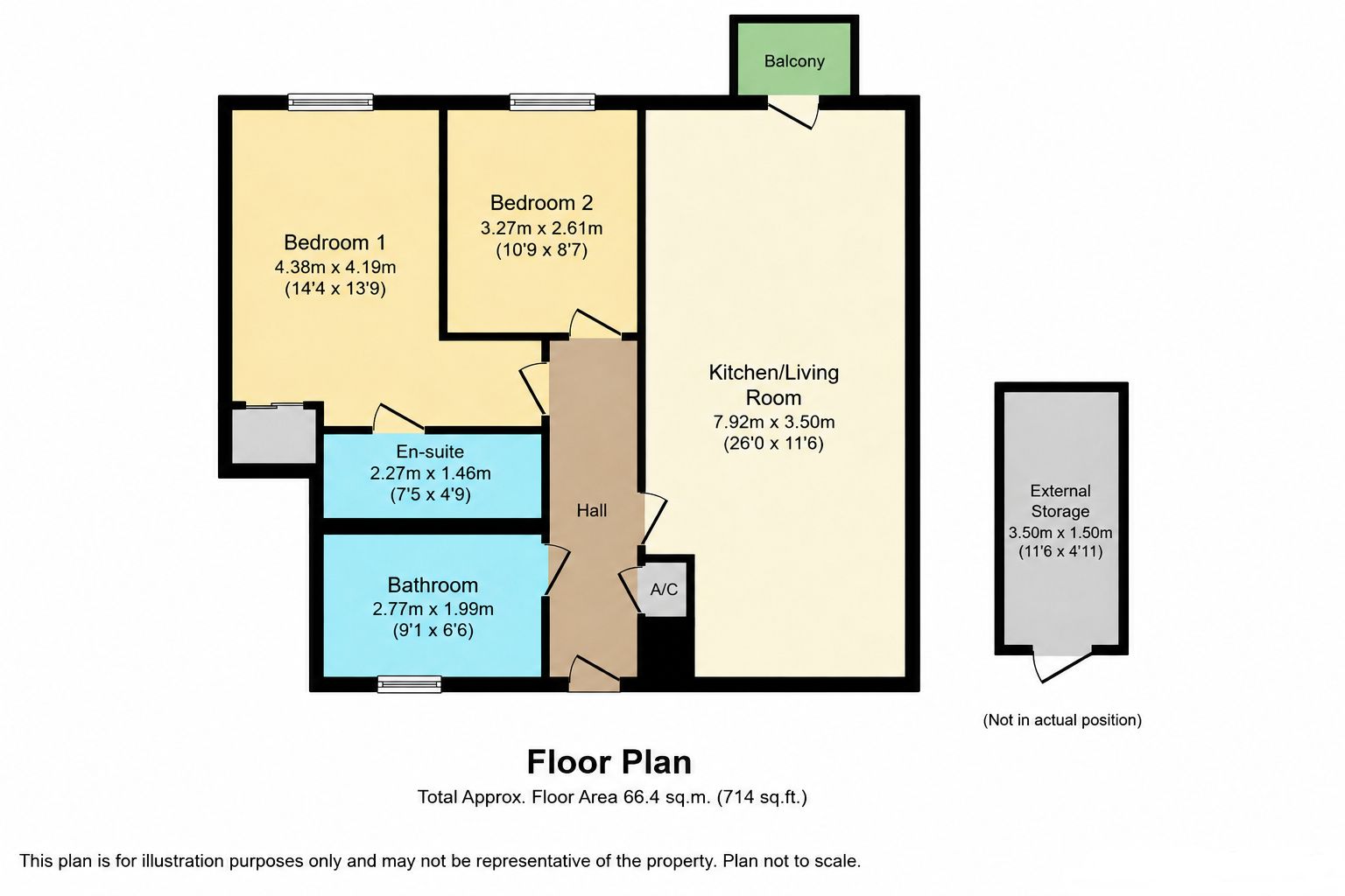 Flat 23, Steamship House, Bristol floorplan