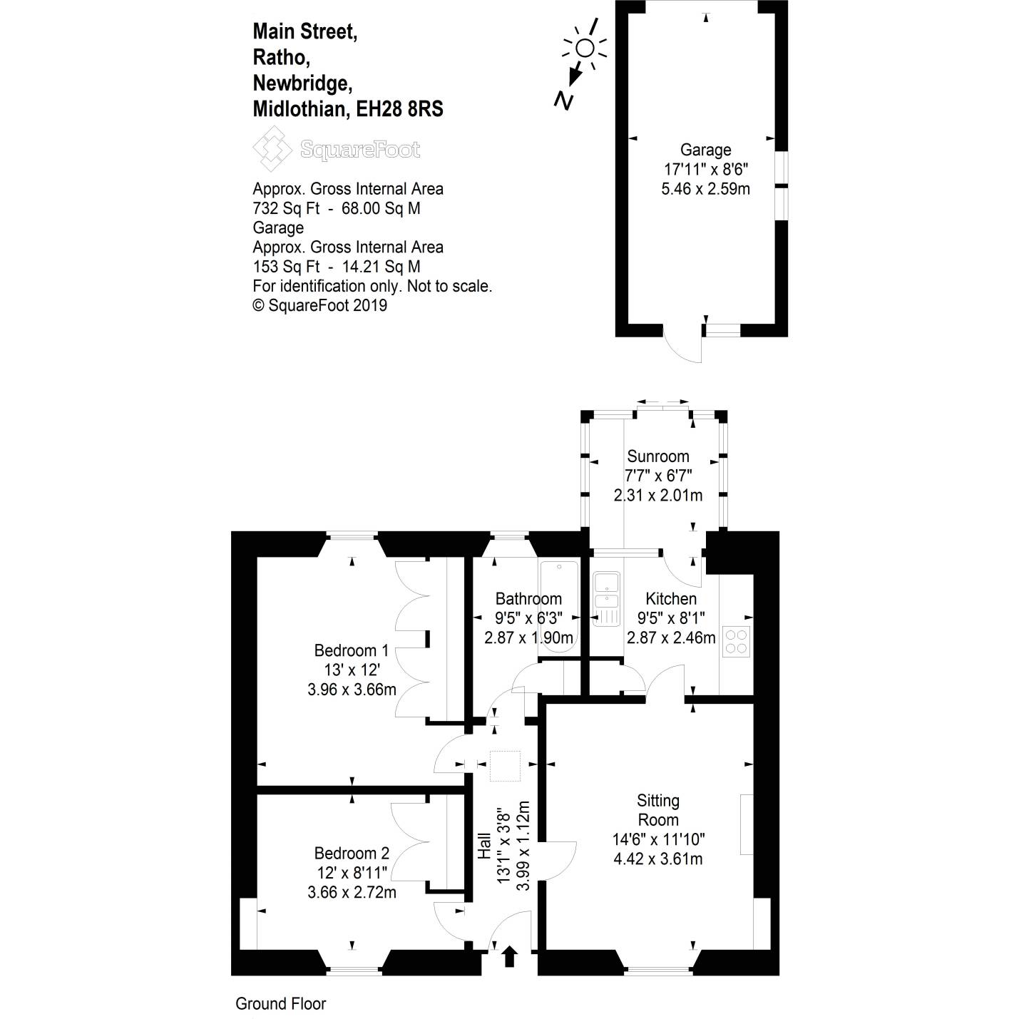 2 Bedrooms Cottage for sale in 89 Main Street, Ratho EH28