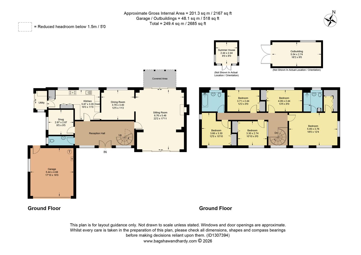 2, Wynnstow Park, Oxted floorplan