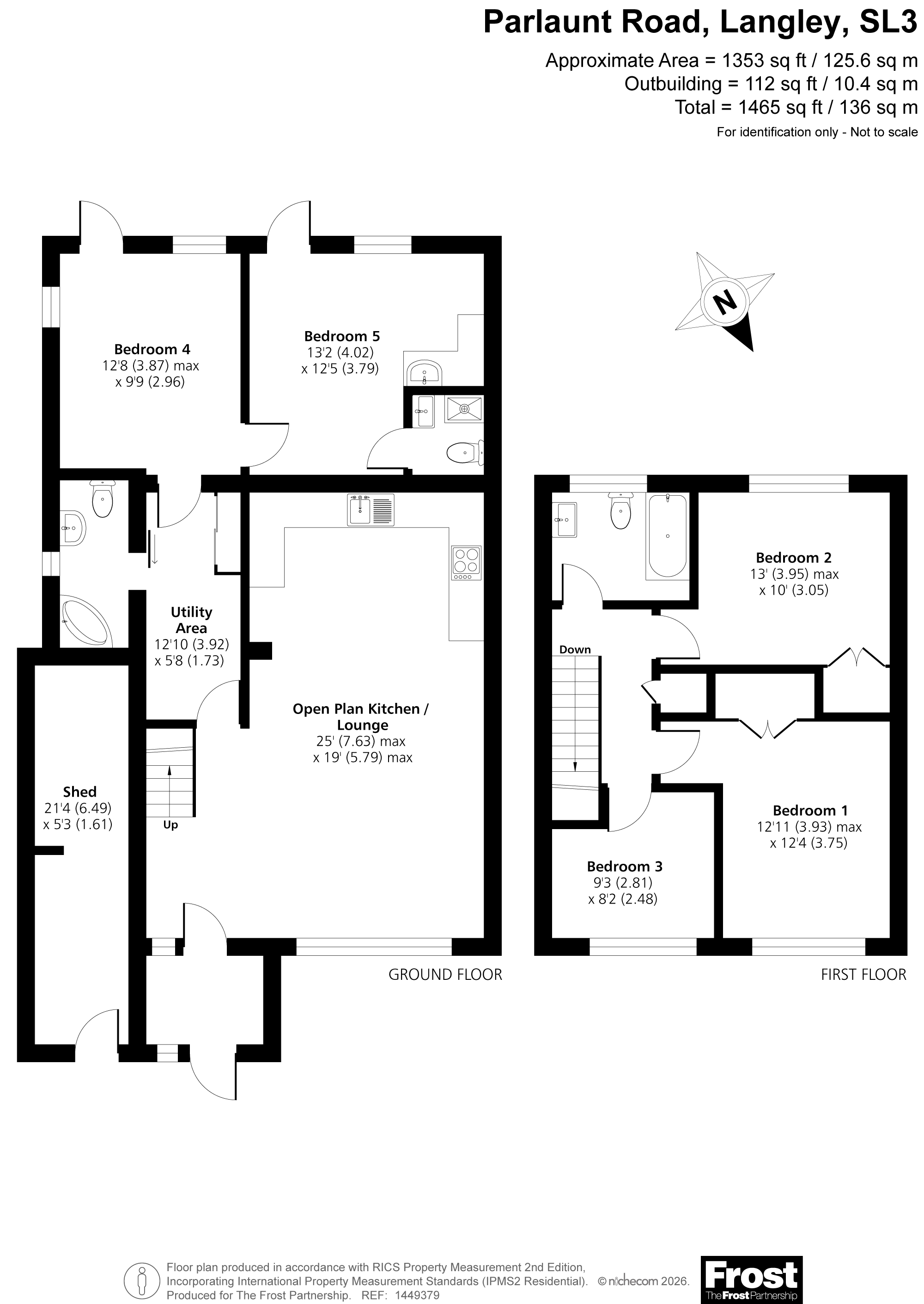 76, Parlaunt Road, Berkshire floorplan
