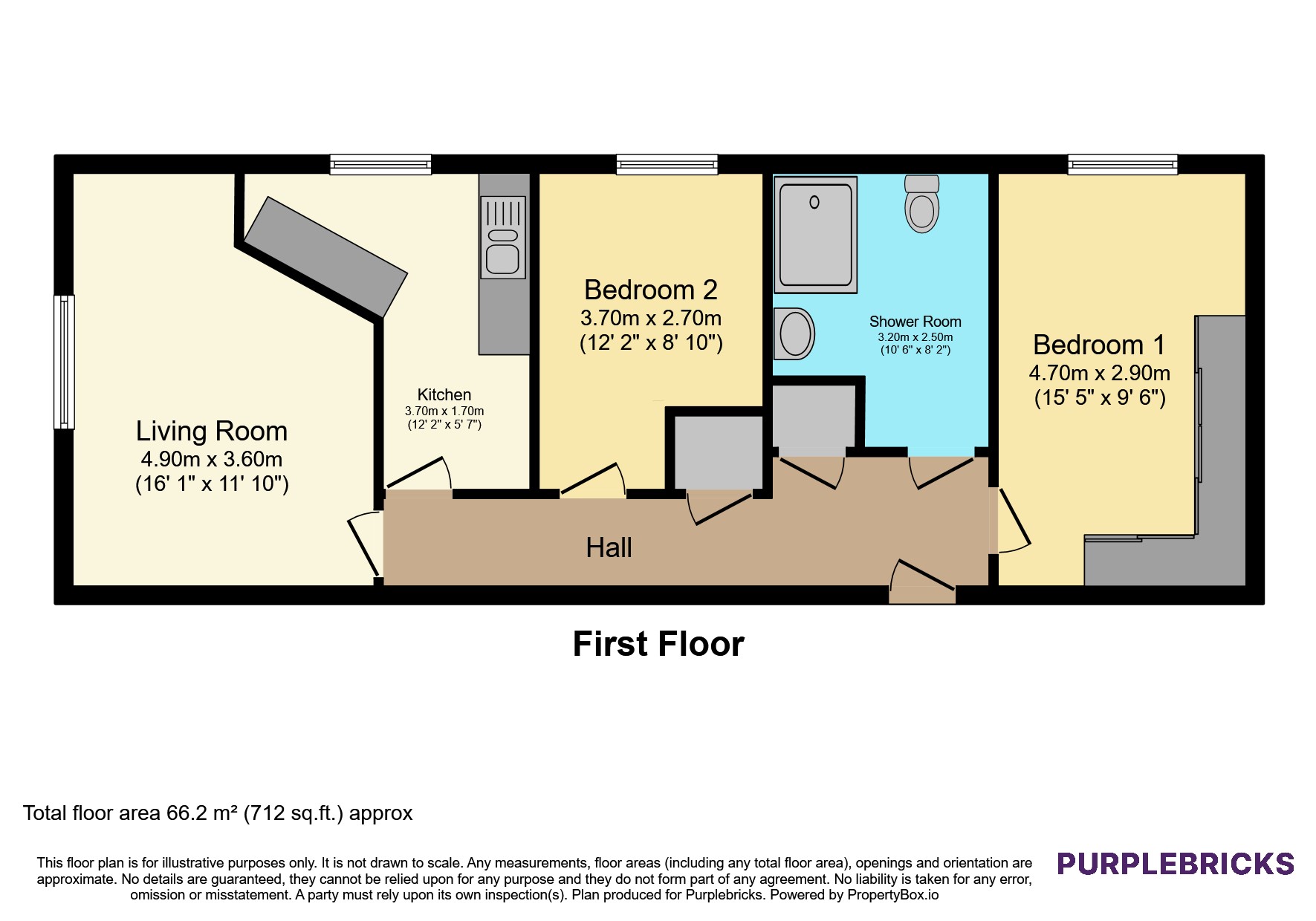 65, Sandal Hall Mews, Wakefield floorplan