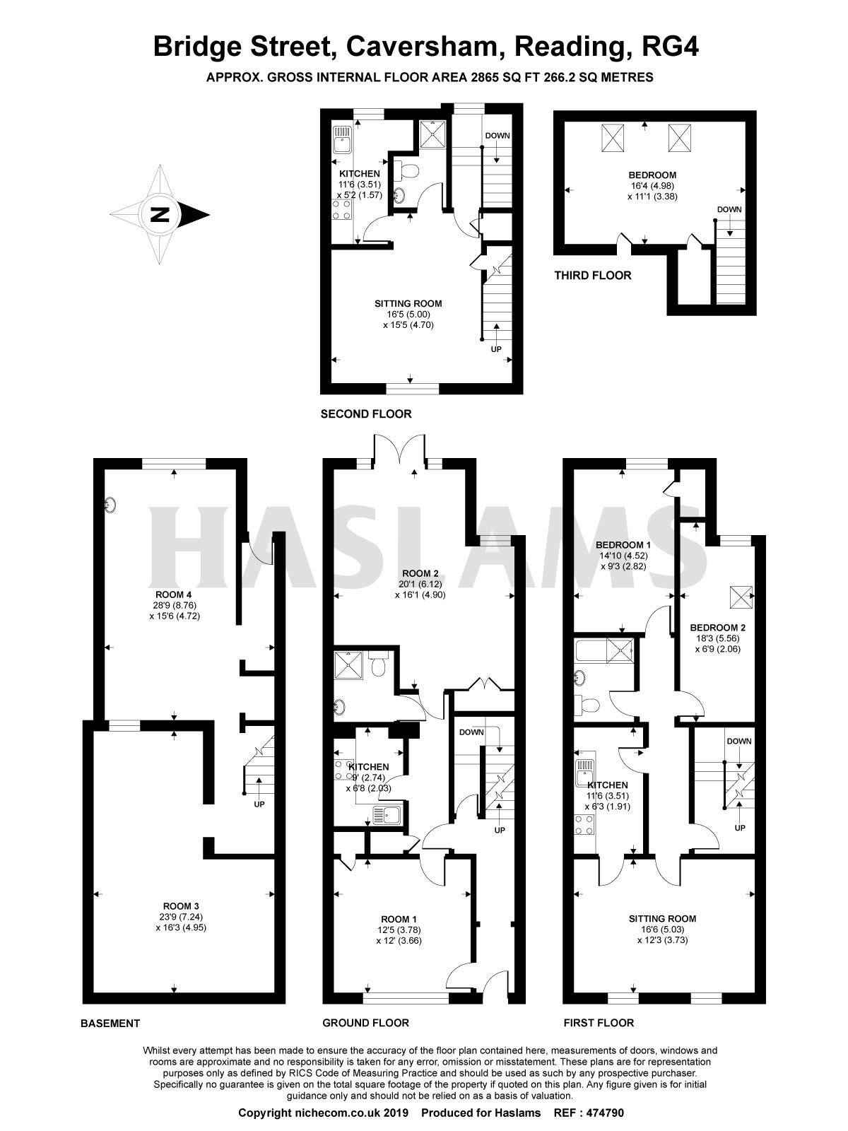 3 Bedrooms Terraced house for sale in Bridge Street, Caversham RG4