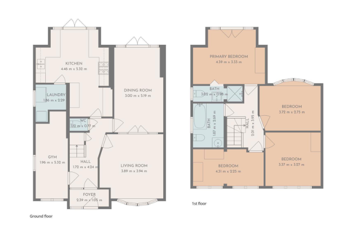 17, Elstree Gardens, Belvedere floorplan
