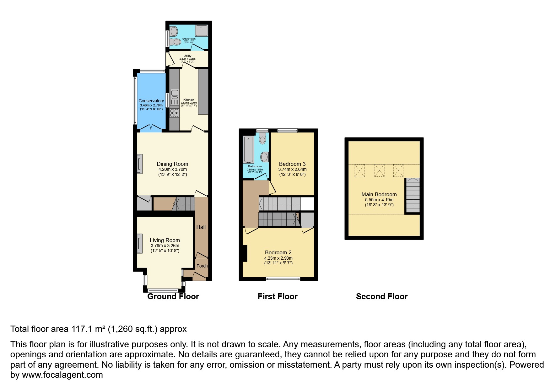 342, Bolton Road, Bolton floorplan