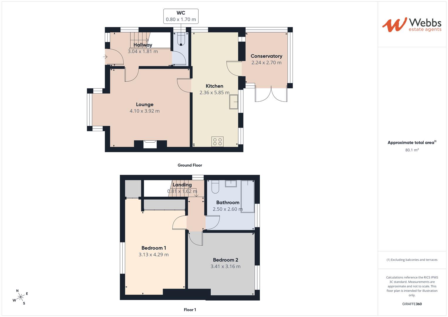 5, Cross Road, Rugeley floorplan