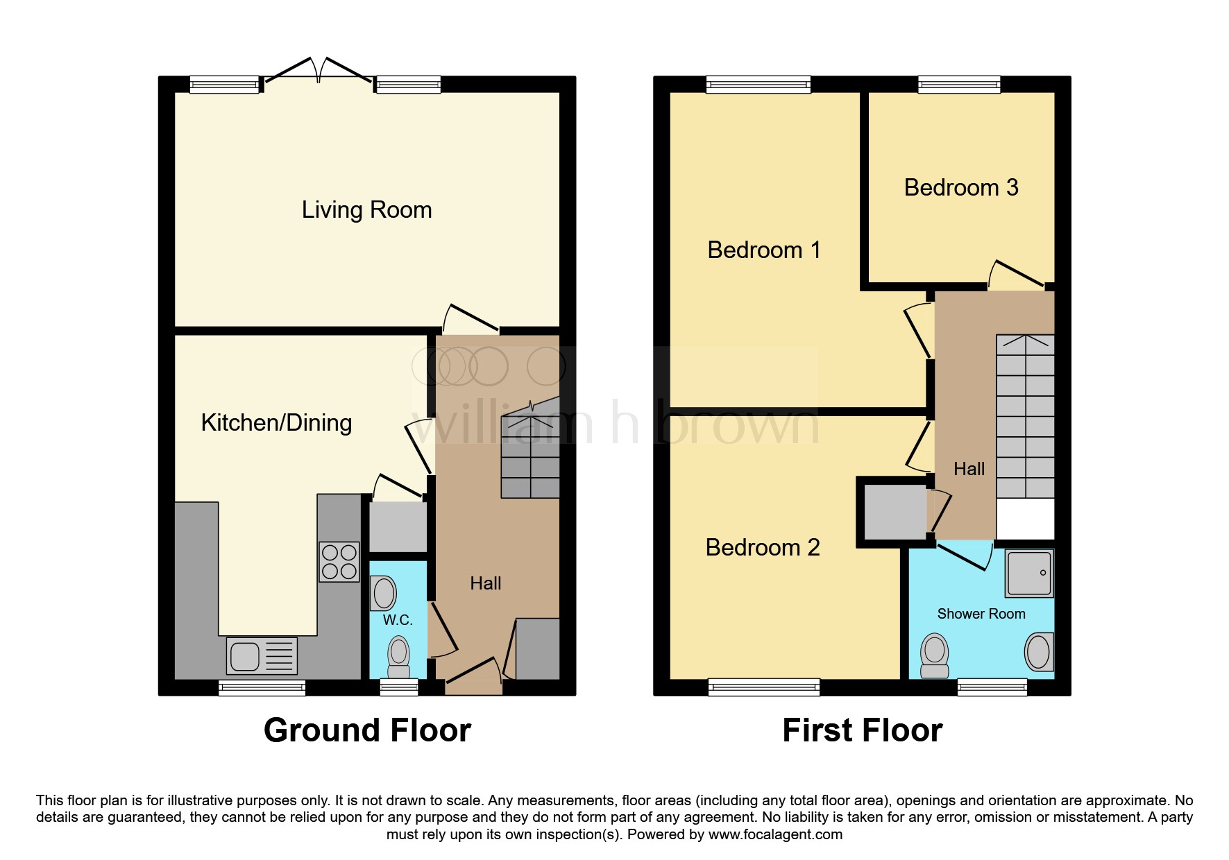 46, Leman Road, Great Yarmouth floorplan