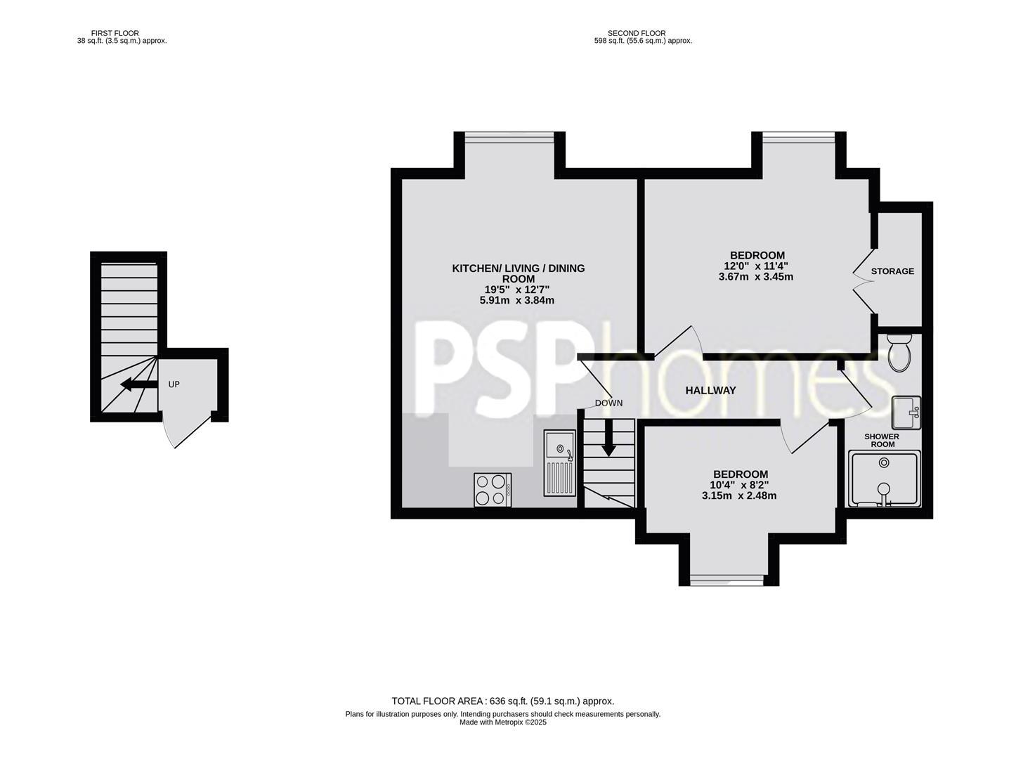 49B, Station Road, Burgess Hill floorplan