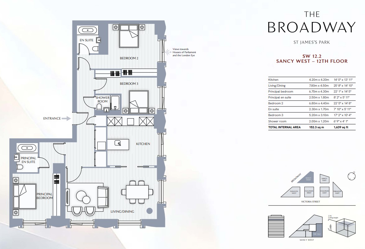 The Broadway, St James's Park, London, SW1H, The Broadway, St James's Park, London, SW1H, London floorplan