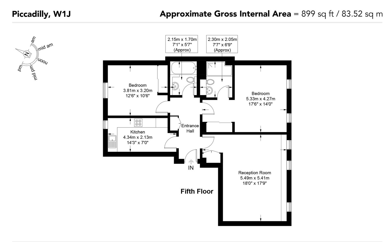 Latymer House, 134,Flat 10, Piccadilly, London floorplan