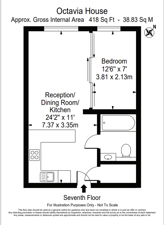 Octavia House, Hammersmith and Fulham floorplan